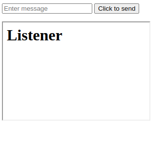 Sender Screenshot
