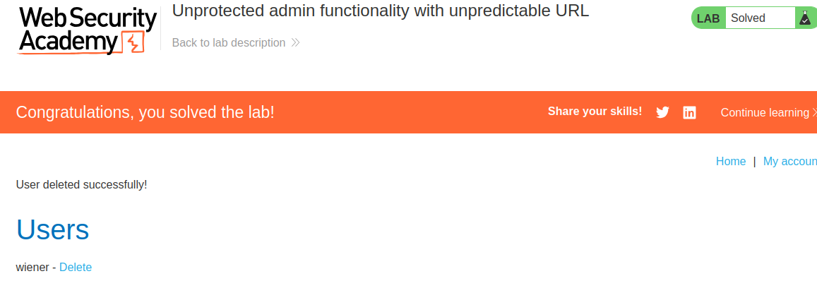 Admin Functionality